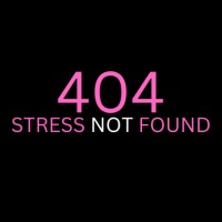 404 stress not found logo